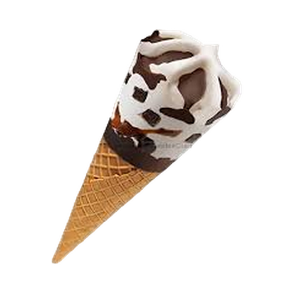 Blue Bunny King Size Cone - Brownie Sunday