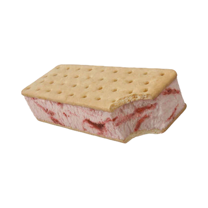 Blue Bunny Sandwich - Big Double Strawberry