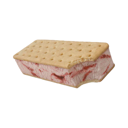 Blue Bunny Sandwich - Big Double Strawberry