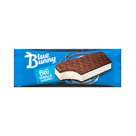 Blue Bunny Sandwich - Big Vanilla