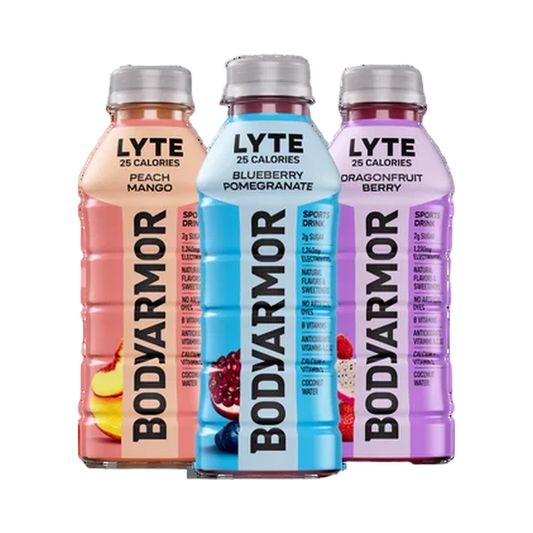 BODYARMOR LYTE Variety Pack - Blueberry Pomegranate, Peach Mango, Dragonfruit Berry