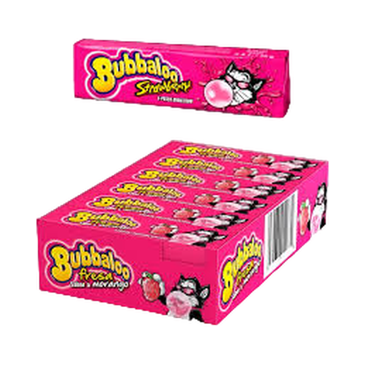 Bubbaloo - Strawberry Sticks
