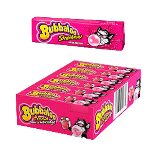 Bubbaloo - Strawberry Sticks