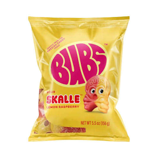 Bubs - Sour Skalle Lemon Rasbperry