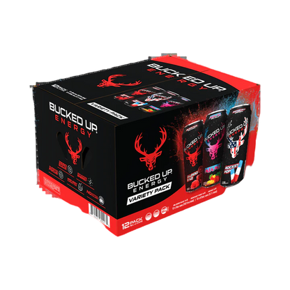 Bucked Up Variety Pack - Rocket Pop, White Gummy Deer, Miami
