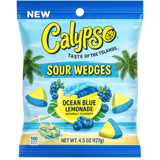 Calypso Ocean Blue Lemonade Sour Wedges