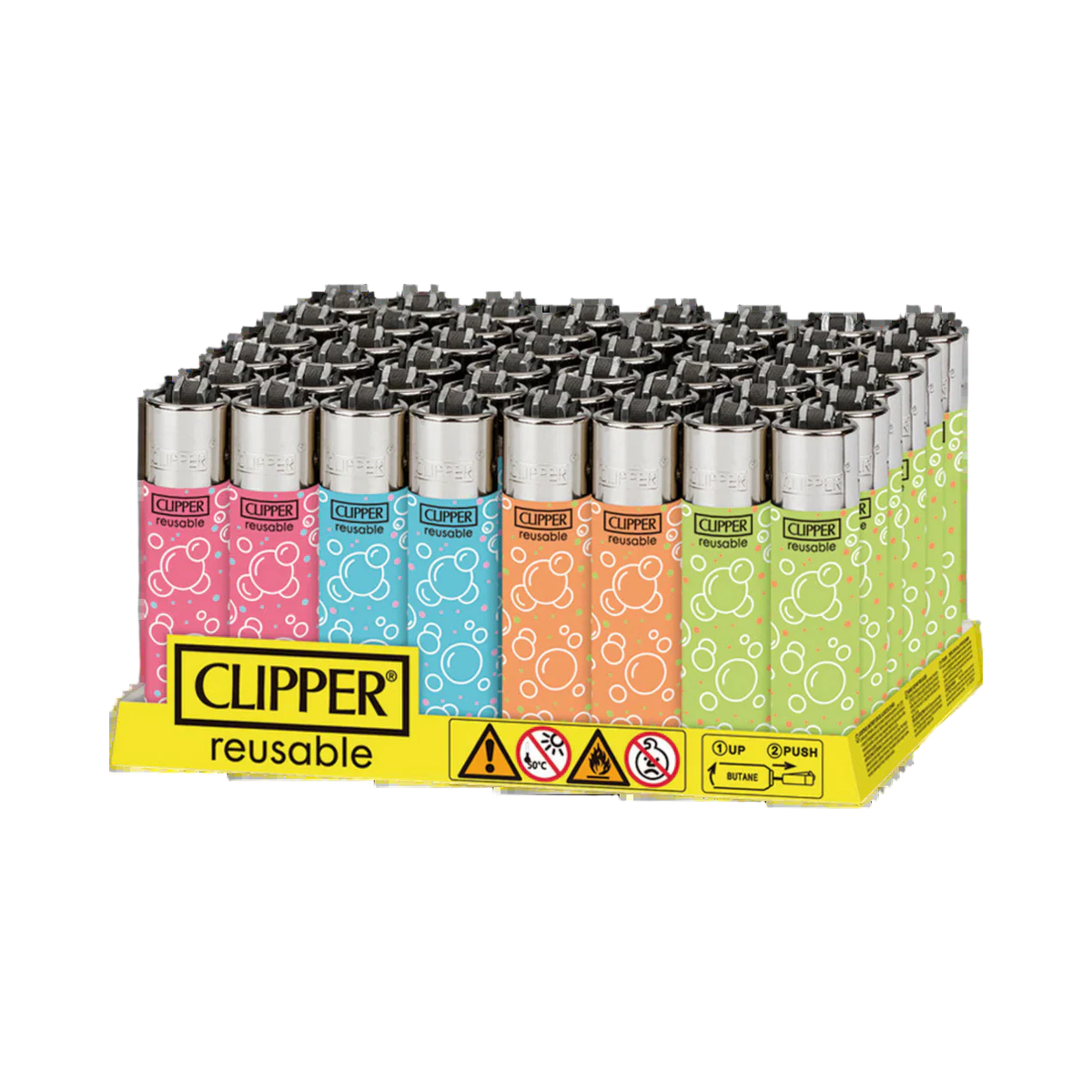 Clipper Lighter Fancy Bubbles