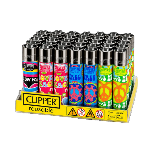 Clipper Lighter Psychedelic Hippie