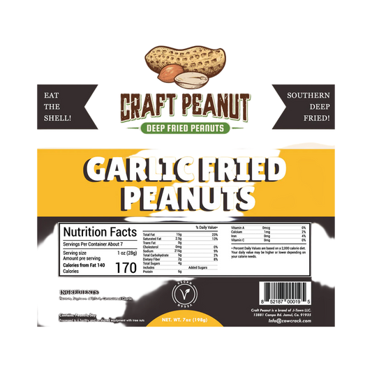 Craft Peanut - Garlic Fried