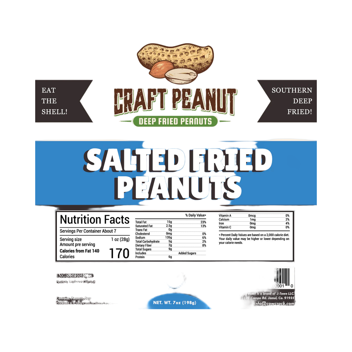 Craft Peanut - Salted Fried