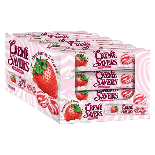 Creme Savers - Strawberries & Creme