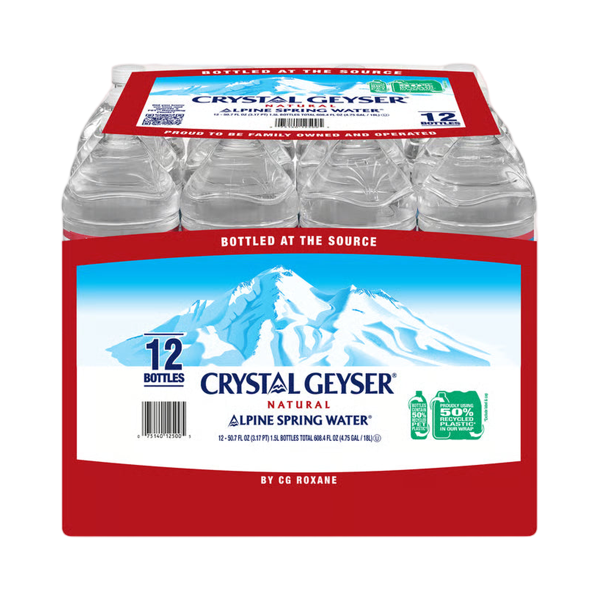 Crystal Geyser Alpine Spring Water