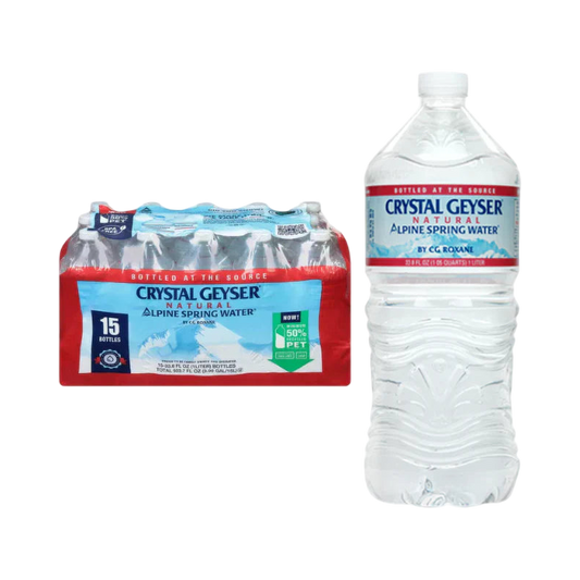 Crystal Geyser Alpine Spring Water