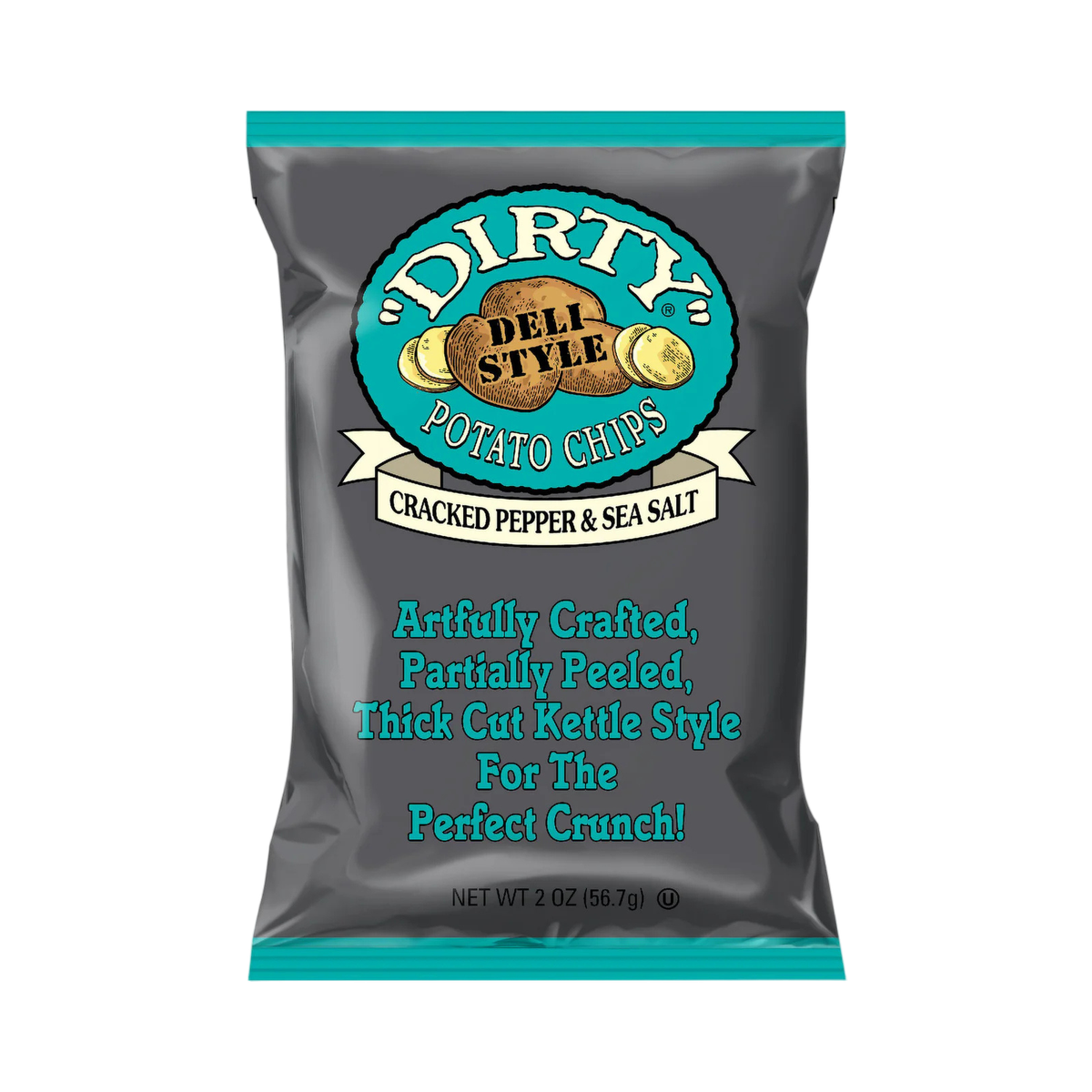 Dirty Potato Chips – Cracked Pepper & Sea Salt