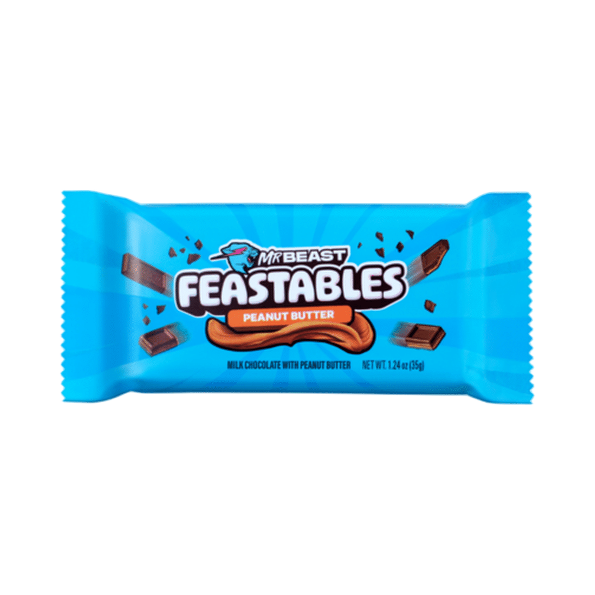 Feastable - Chocolate Peanut Butter 24ct