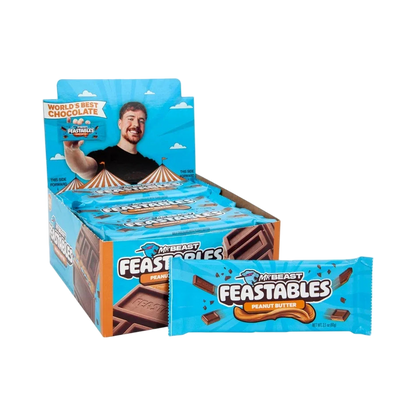 Feastable - Chocolate Peanut Butter 24ct