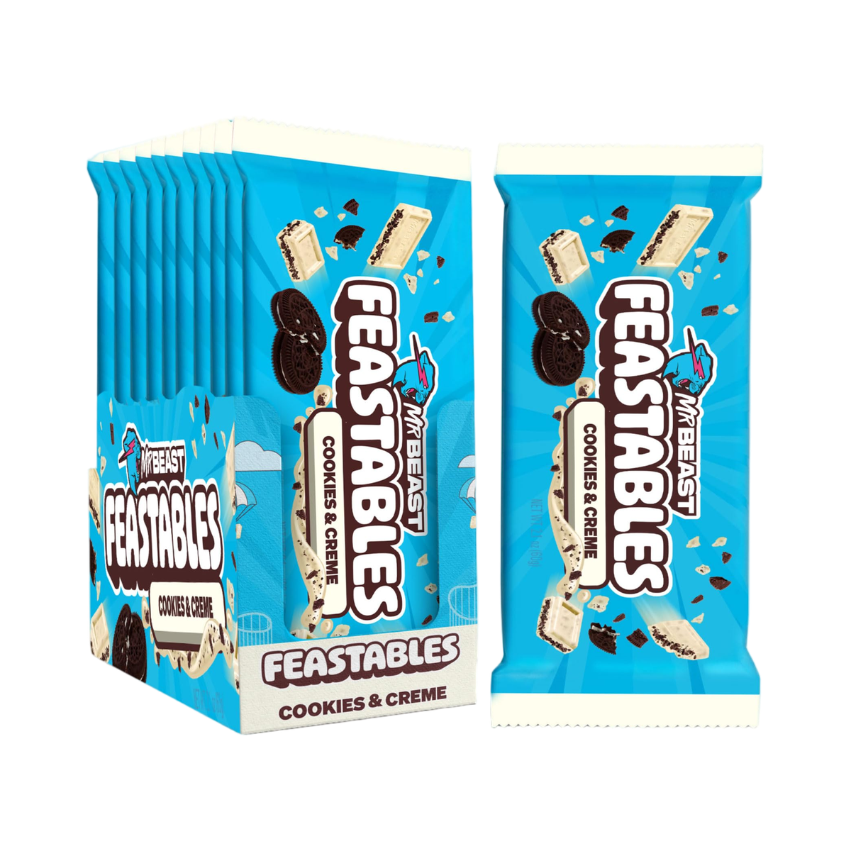 Feastable - Cookies & Creme 10ct