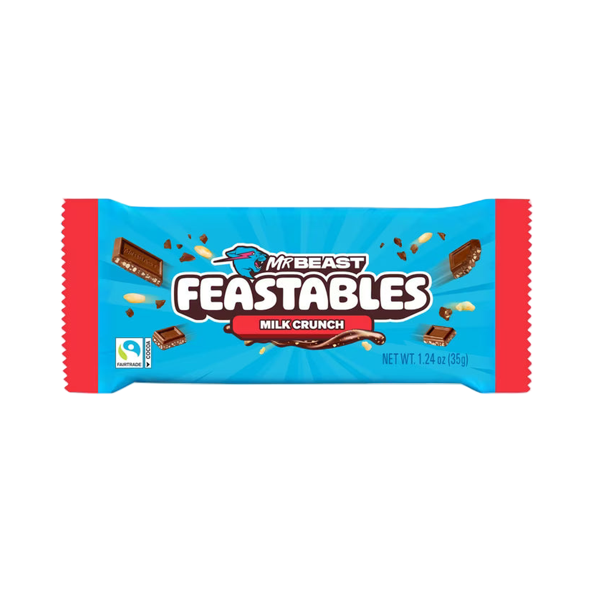Feastable - Milk Chocolate Crunch 24ct