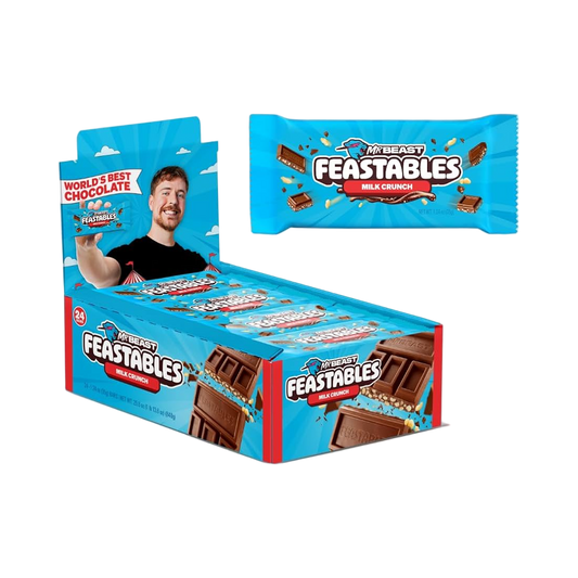 Feastable - Milk Chocolate Crunch 24ct