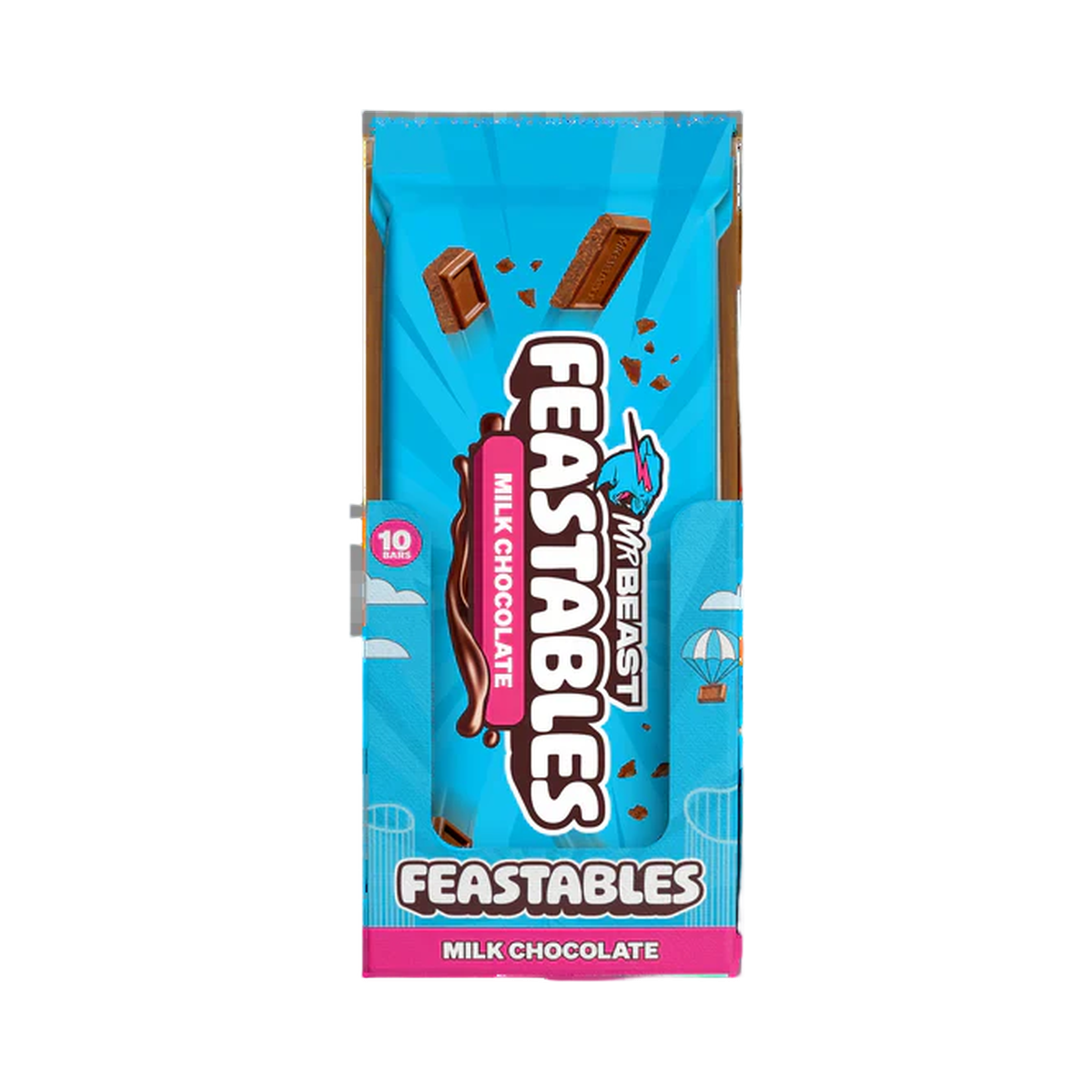 FEASTABLES - Milk Chocolate 10ct