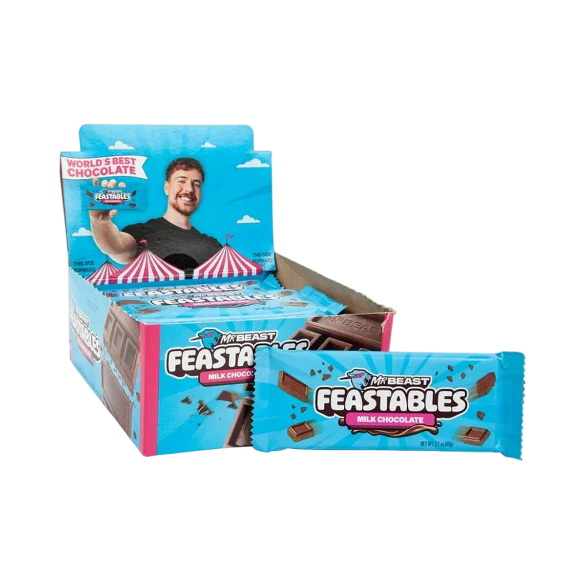 Feastables - Milk Chocolate 24ct