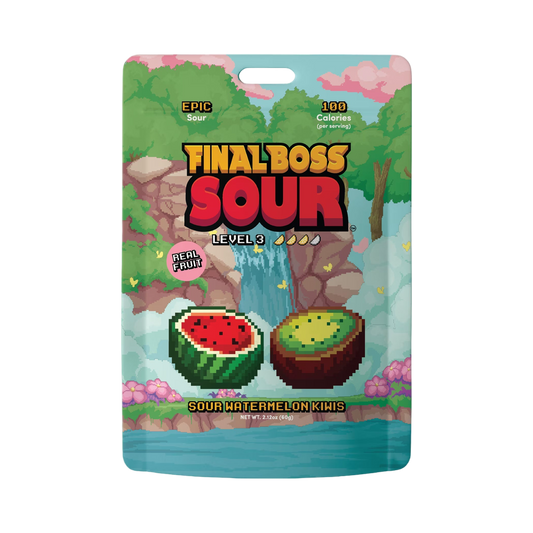 Final Boss Level - 3 Watermelon Kiwi Dried Fruit