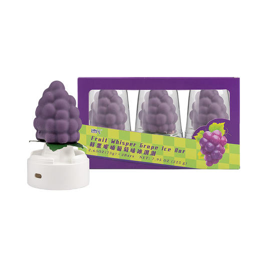 Fruit Whisper Grape Ice Bar – Viral Asian Dessert 🍇❄️