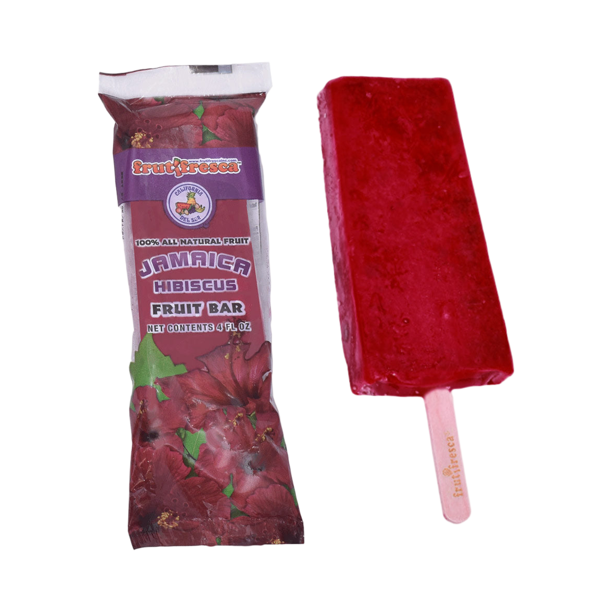 Frutifresca - Hibiscus Ice Fruit Bar