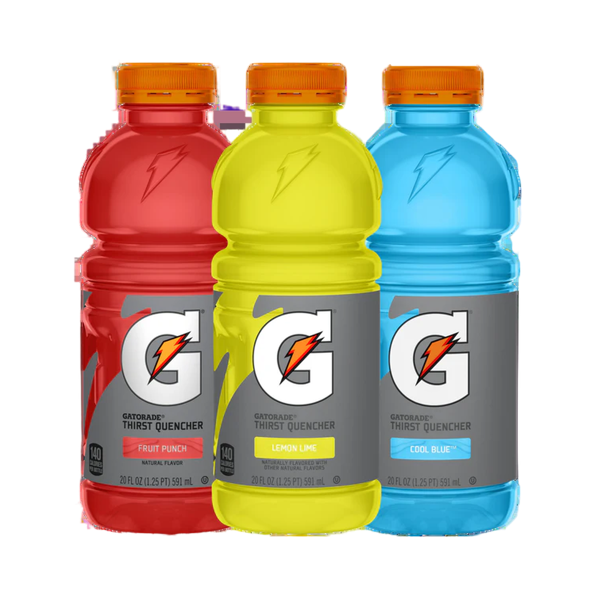 Gatorade Variety Pack - Lemon-Lime, Fruit Punch, Cool Blue