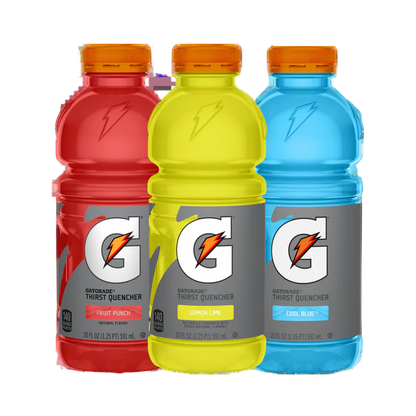 Gatorade Variety Pack - Lemon-Lime, Fruit Punch, Cool Blue