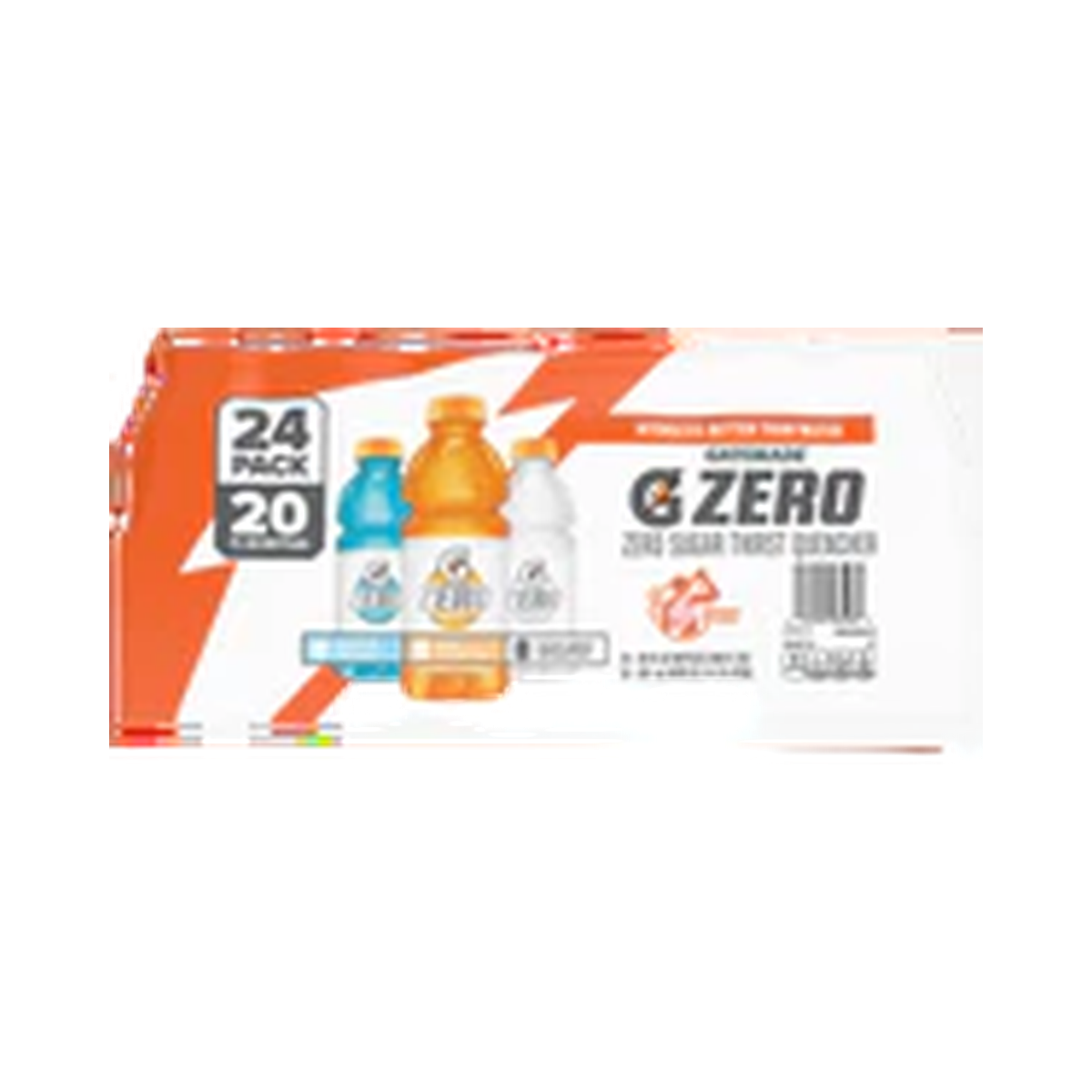 Gatorade Zero Sugar Variety Pack - Glacier Freeze, Orange, Glacier Cherry