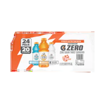 Gatorade Zero Sugar Variety Pack - Glacier Freeze, Orange, Glacier Cherry