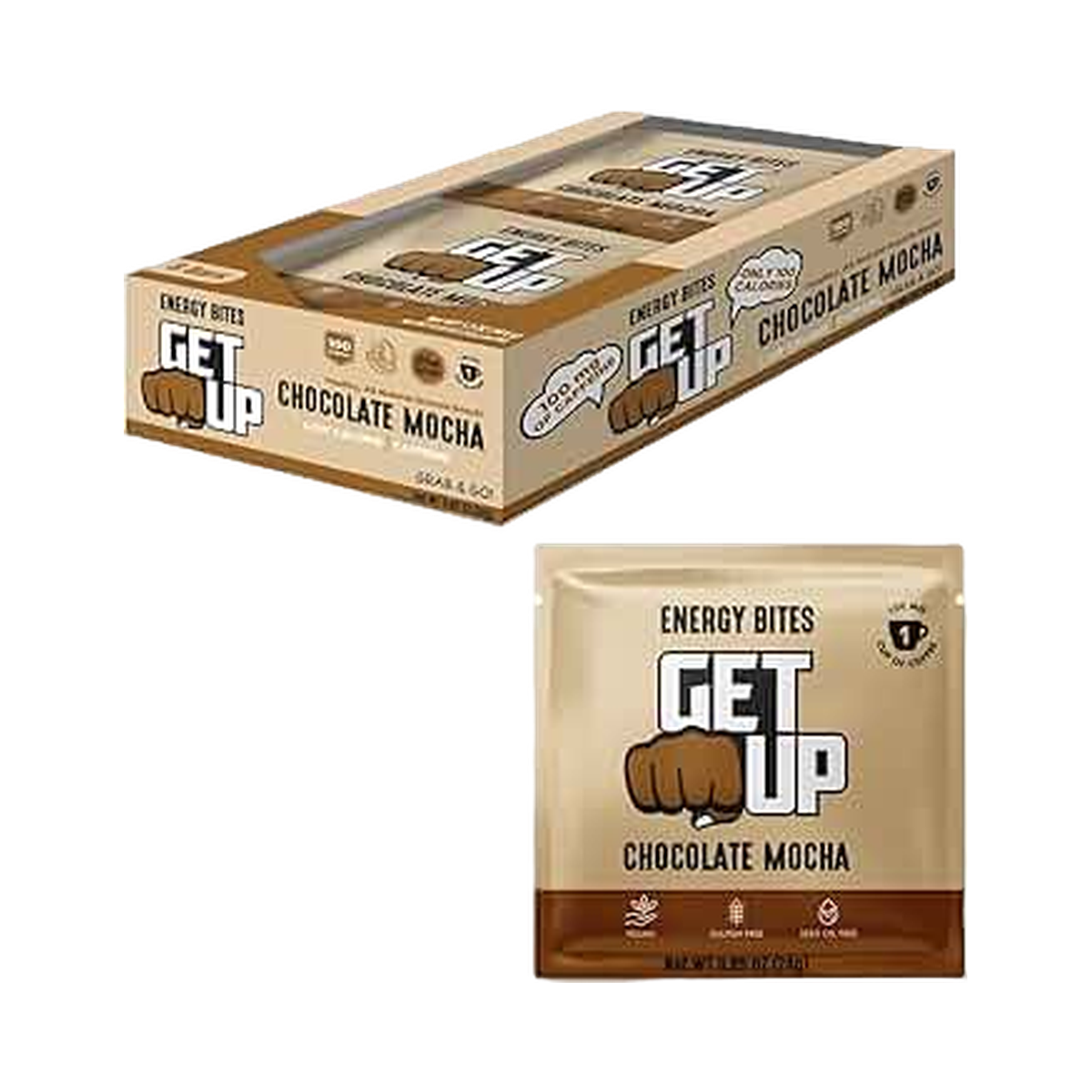 Get Up Energy Bites - Chocolate Mocha