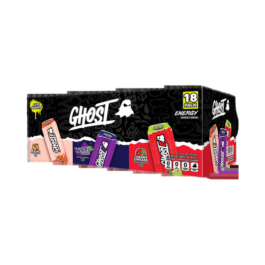 Ghost Variety Pack - Peaches, Welch's Grape, Cherry Limeade