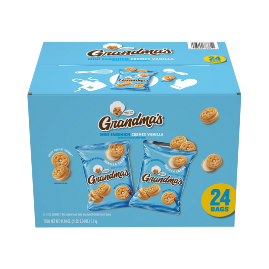 Grandma's Mini Sandwiches Cookies, Vanilla Creme