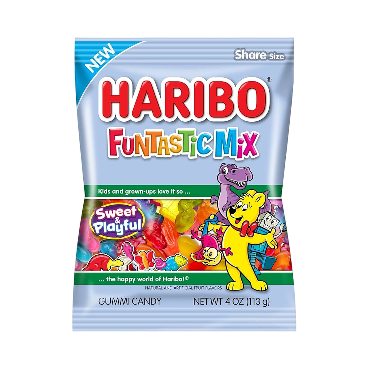 Haribo Funtastic Mix Share Size