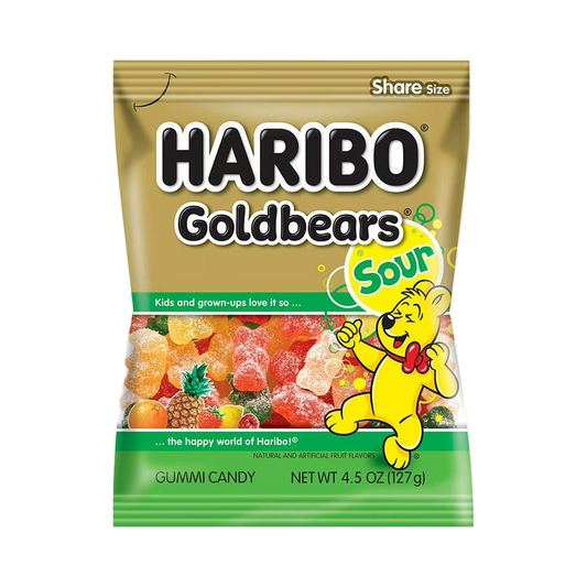 Haribo Goldbears Sours Share Size