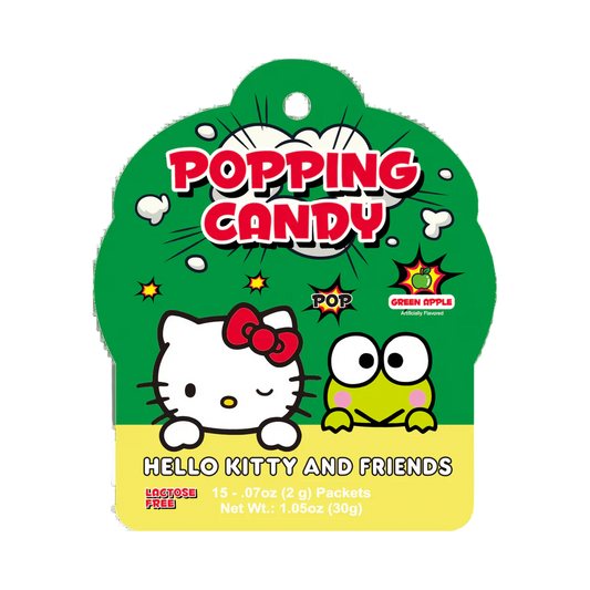 Hello Kitty - Green Apple Popping Candy