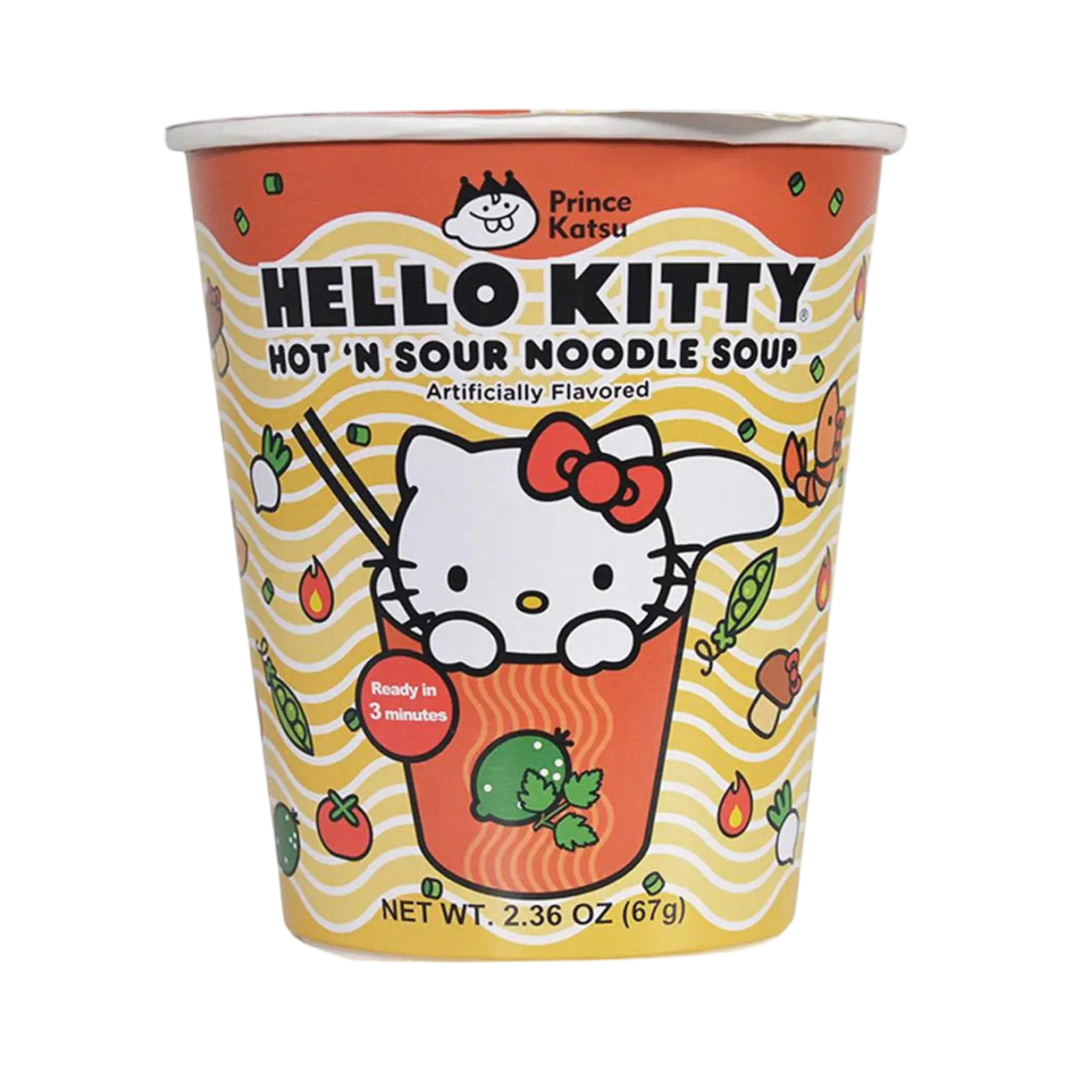 Hello Kitty Noodle Soup - Hot 'N Sour