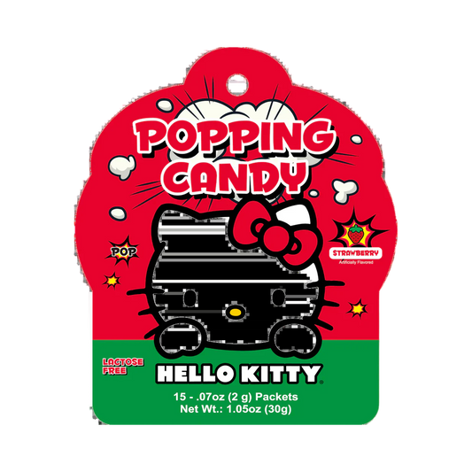 Hello Kitty - Strawberry Popping Candy