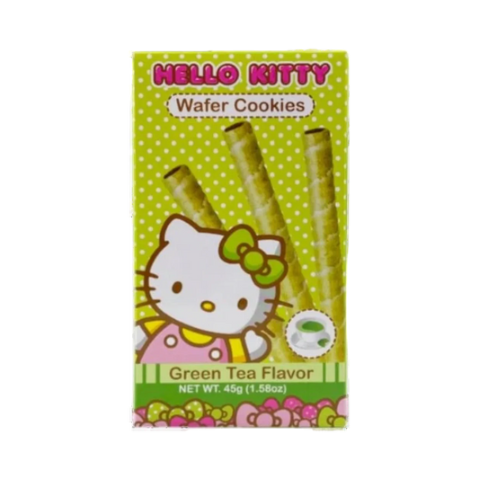 Hello Kitty Wafer - Green Tea