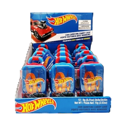Hot Wheels - Car Carrying Case with Candy
