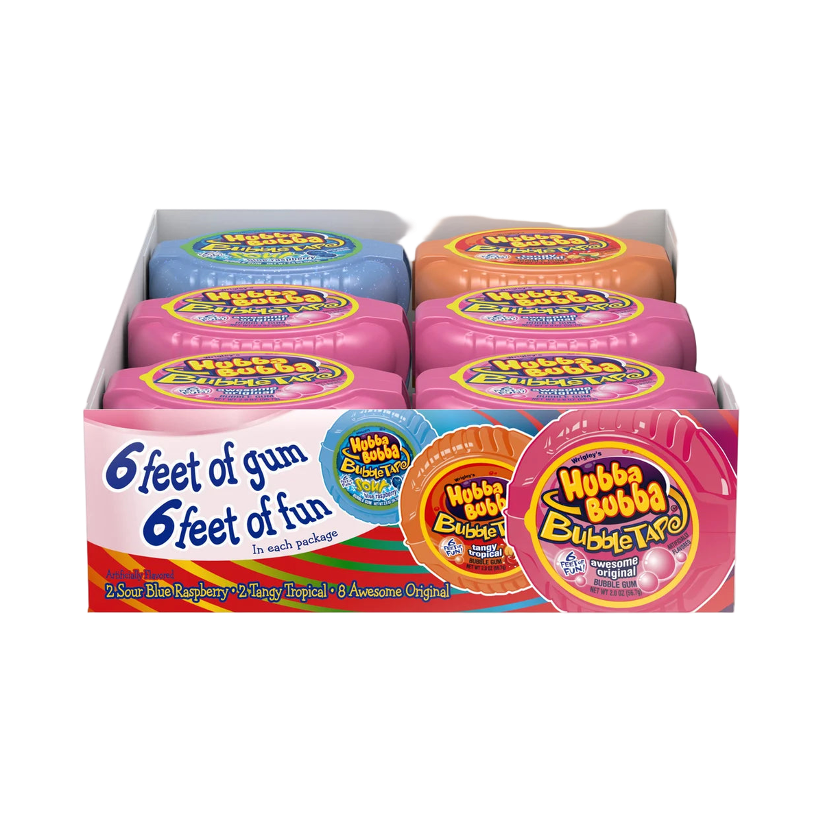 Hubba Bubba Bubble Gum Tape - Variety Pack
