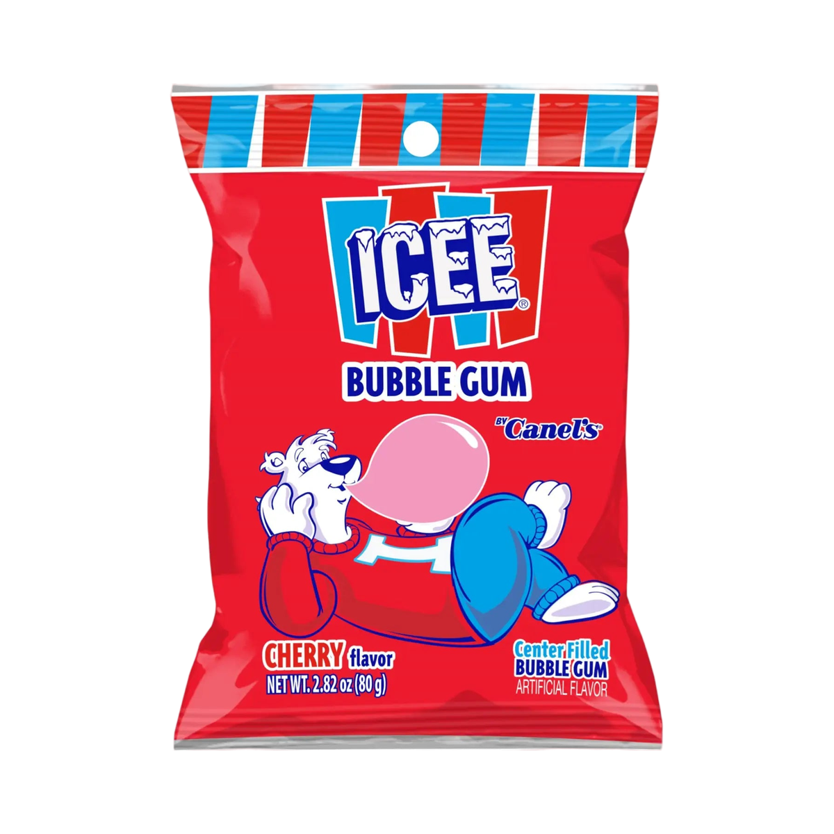 Icee - Center Filled Cherry Bubble Gum