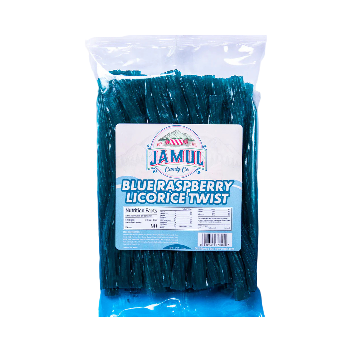 Jamul - Blue Raspberry Licorice Twists