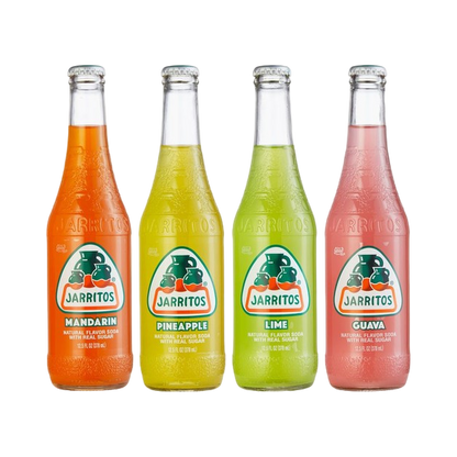 Jarritos Soda Variety Pack - Mandarin, Pineapple, Lime, Guava