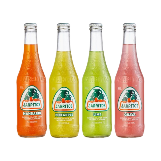 Jarritos Soda Variety Pack - Mandarin, Pineapple, Lime, Guava