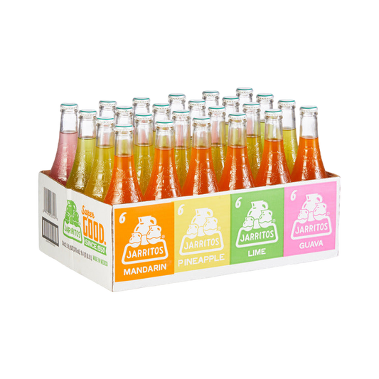 Jarritos Soda Variety Pack - Mandarin, Pineapple, Lime, Guava