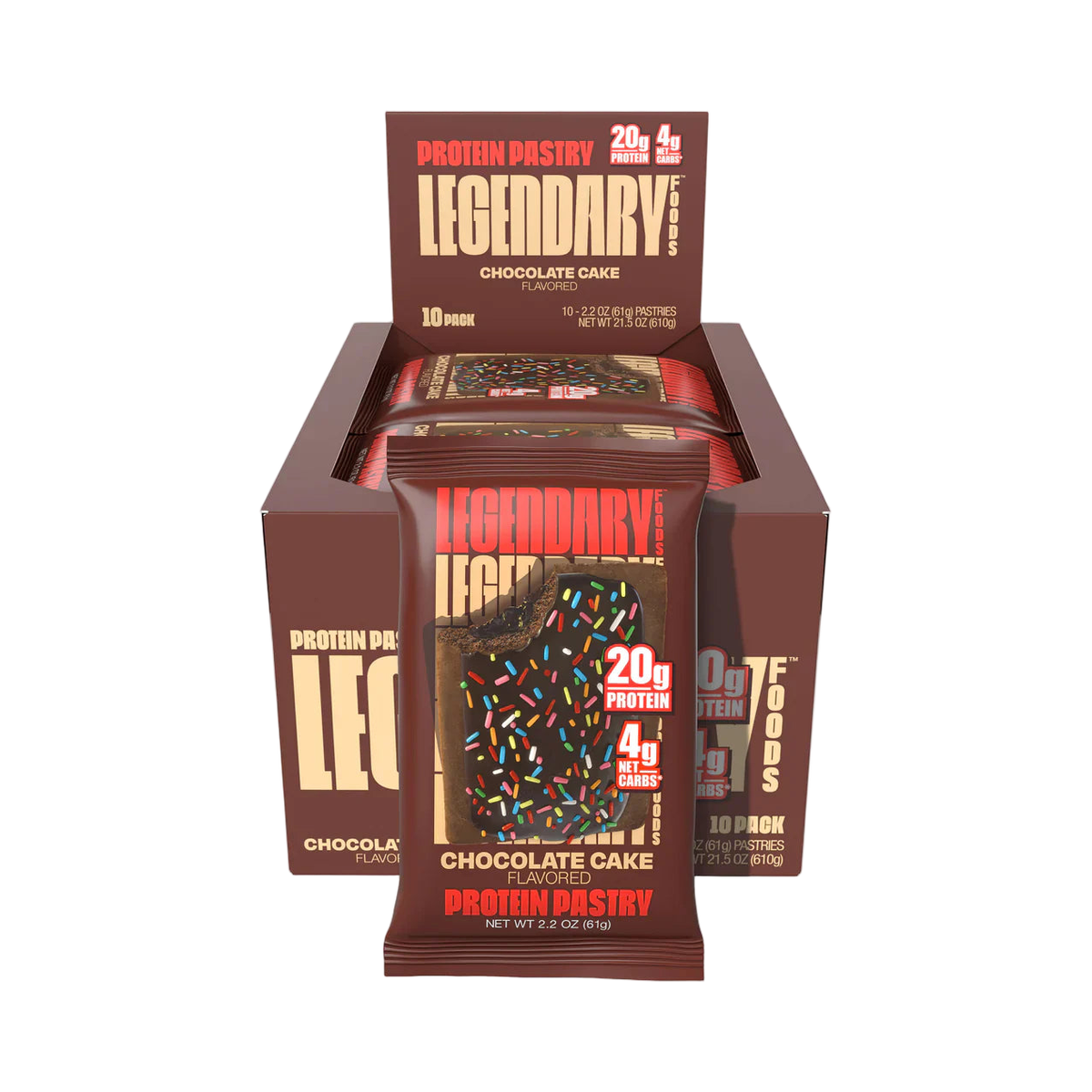 Legendary Protein Pastry - Chocolate Cake
