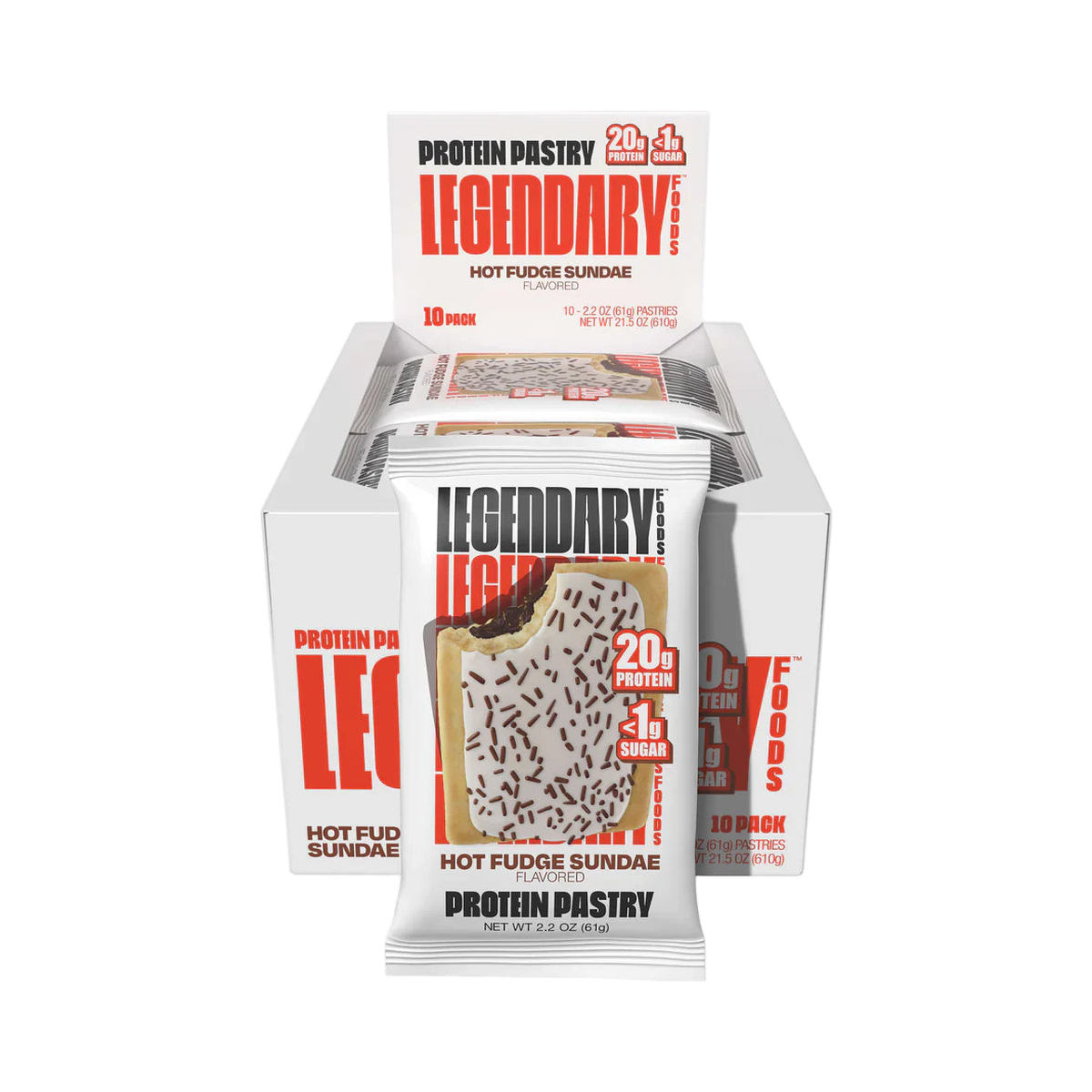 Legendary Protein Pastry - Hot Fudge Sundae